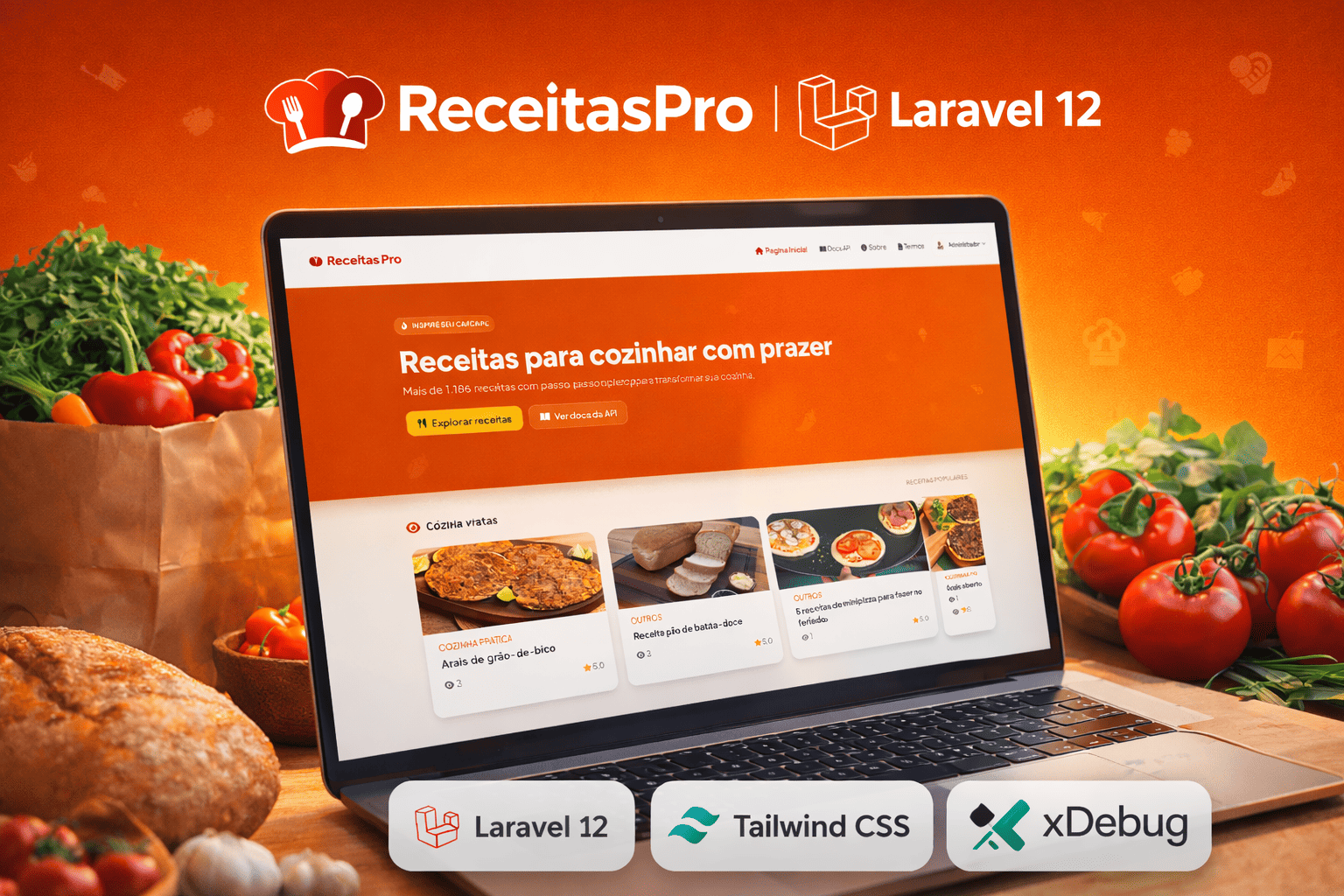 Receitas Pro - Laravel